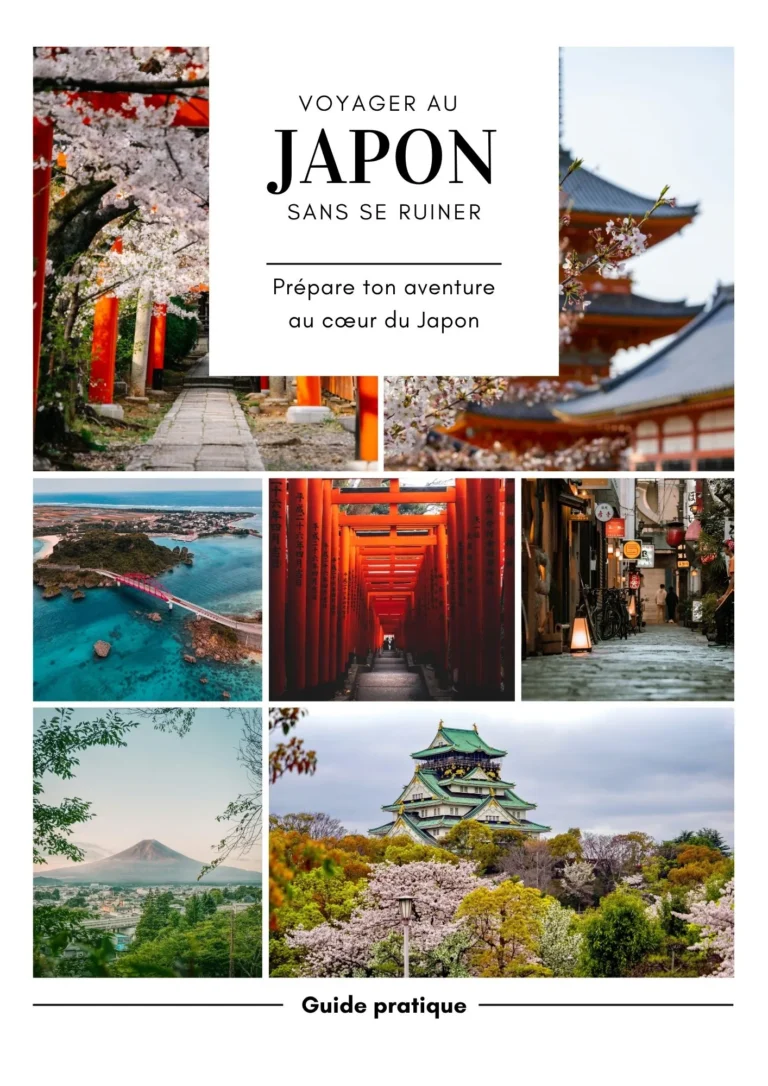 Couverture du guide Voyager au Japon sans se ruiner